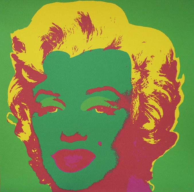 Andy Warhol - Marilyn Monroe, Bluegrass edition 10 stuks - Image 2